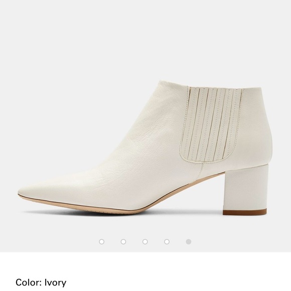 ivory booties
